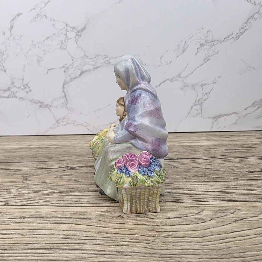 Royal Doulton Granny’s Heritage Figurine HN5885 | Miniature Street Vendors 2005 | Bone China Collectible