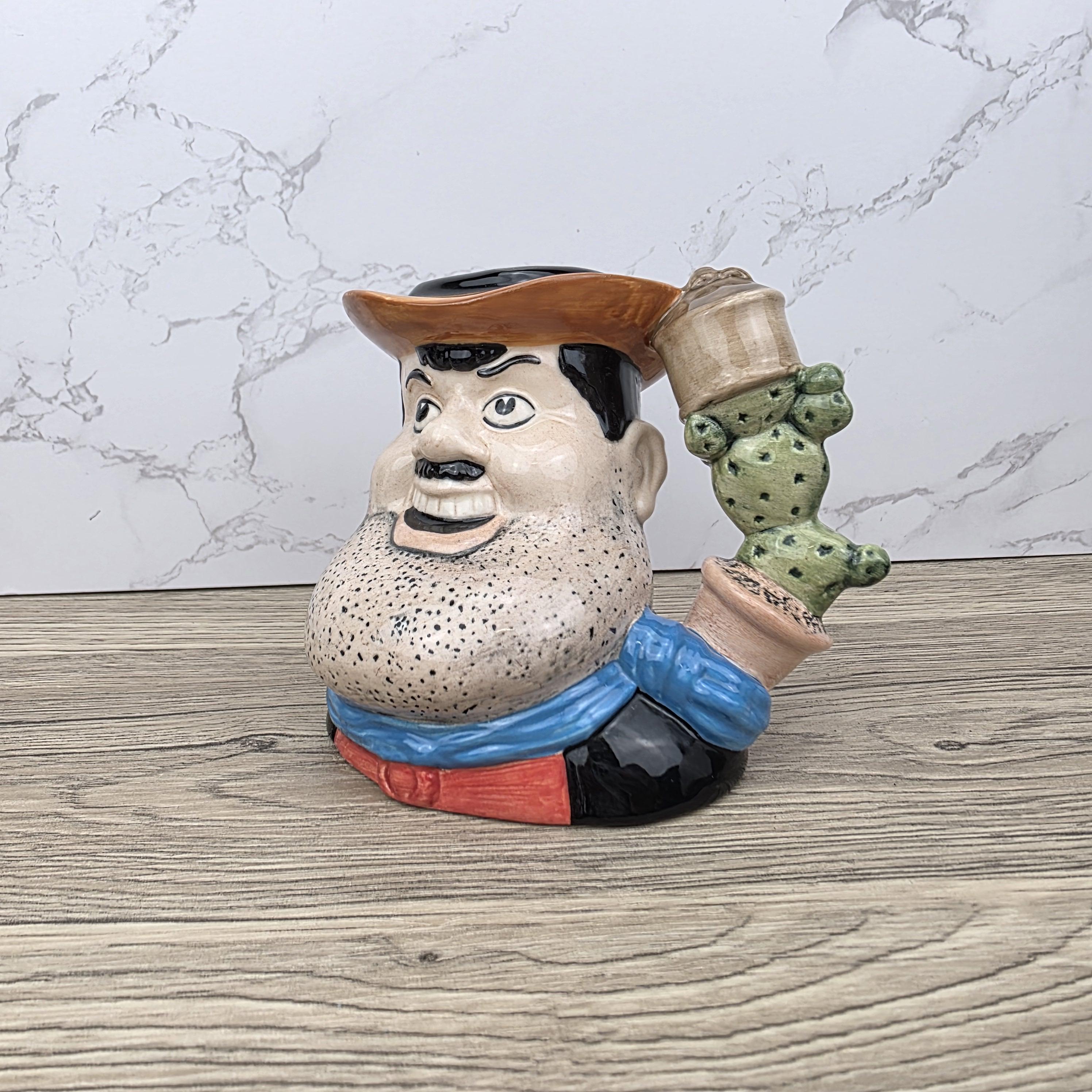 Vintage Royal Doulton Desperate Dan D7034 Large Character Jug Simon Ward – Beano Series Collectible