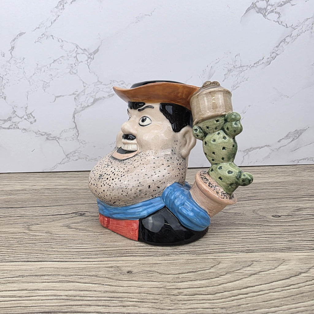 Vintage Royal Doulton Desperate Dan D7034 Large Character Jug Simon Ward – Beano Series Collectible