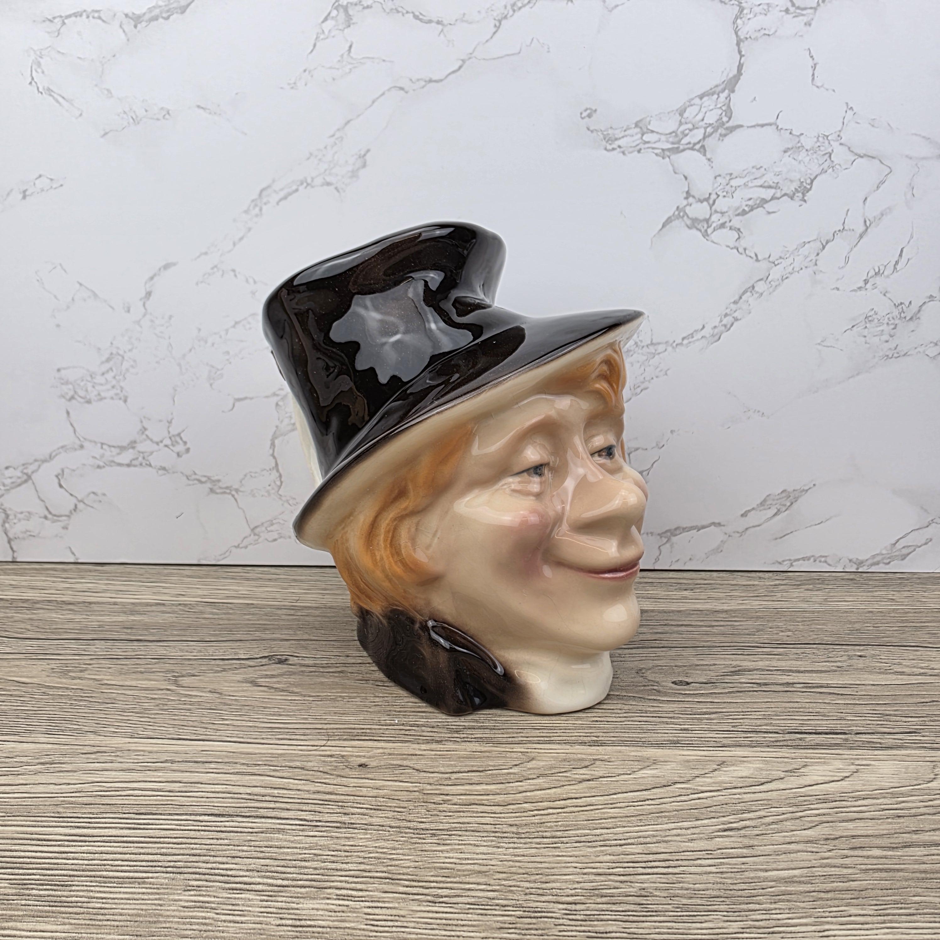 Artful Dodger Toby Jug, Vintage Kingston Pottery, Dickens Character Mug