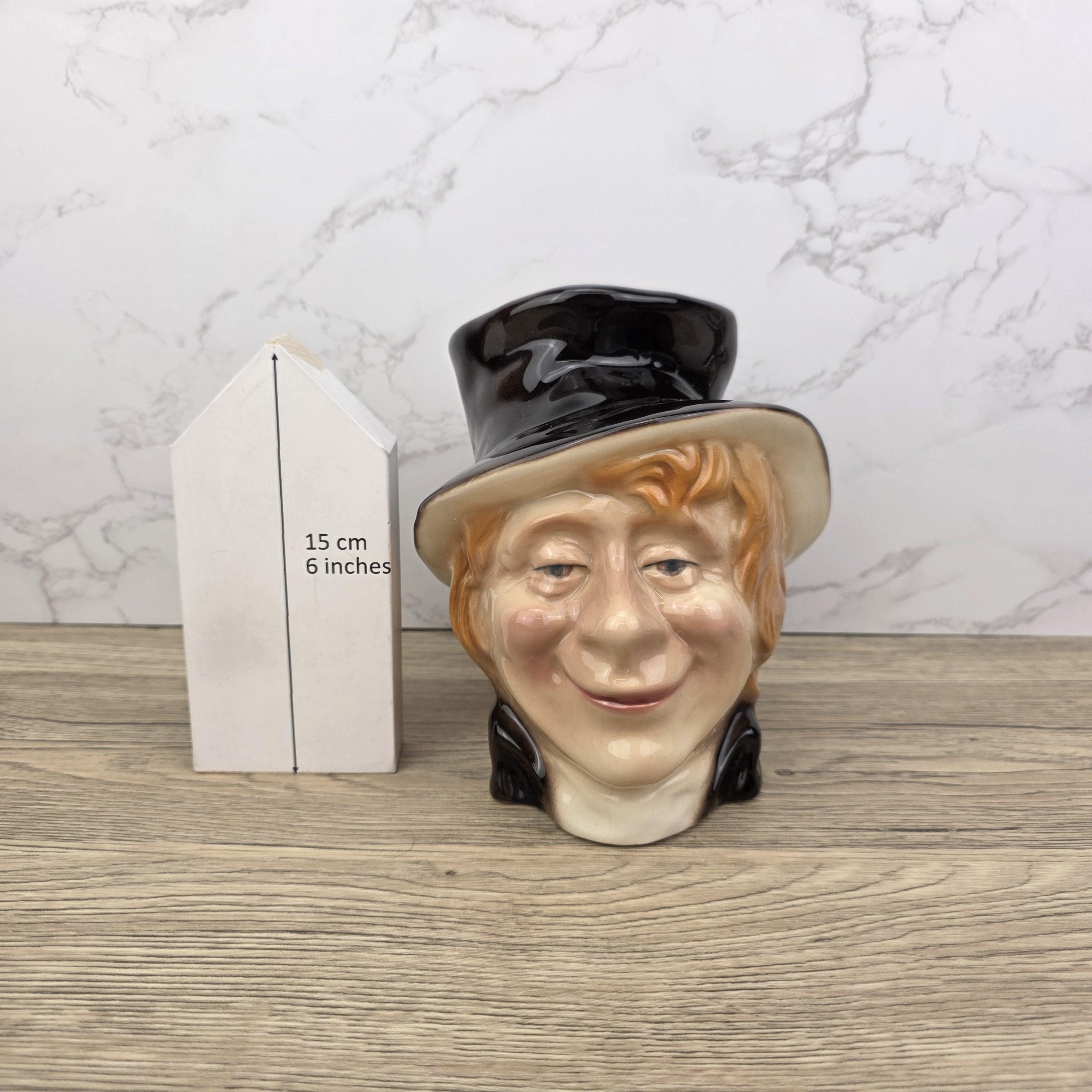 Artful Dodger Toby Jug, Vintage Kingston Pottery, Dickens Character Mug