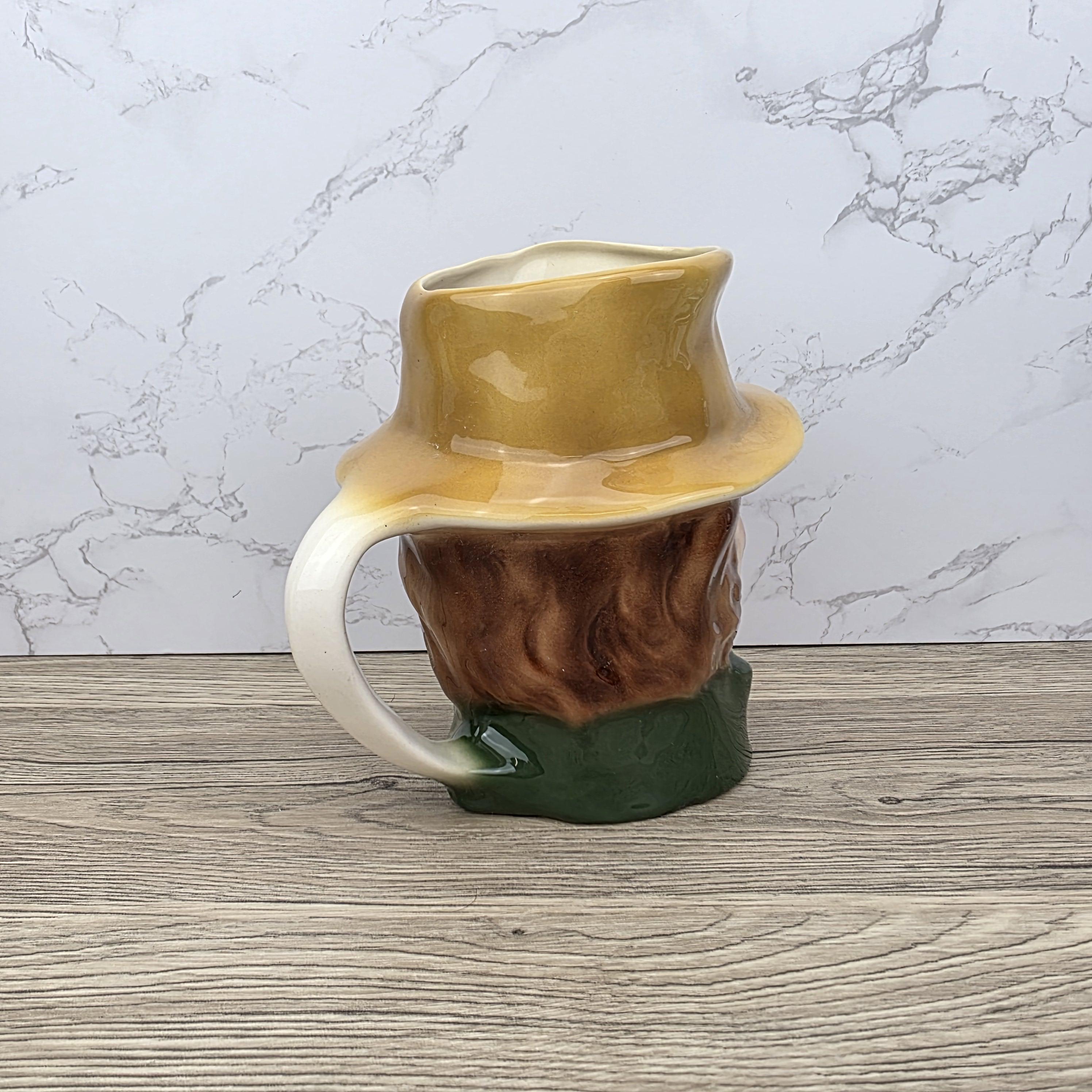 Vintage Charles Dickens Bill Sikes Toby English Character Pitcher Ceramic Figure by Kingston Pottery