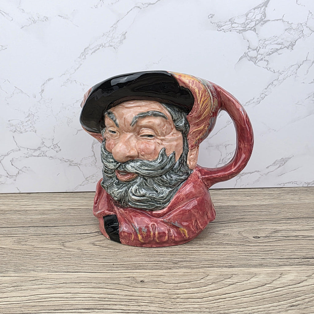 Falstaff Large Character Jug by Royal Doulton D6287 | Vintage English Pottery | 20th Century Ceramic