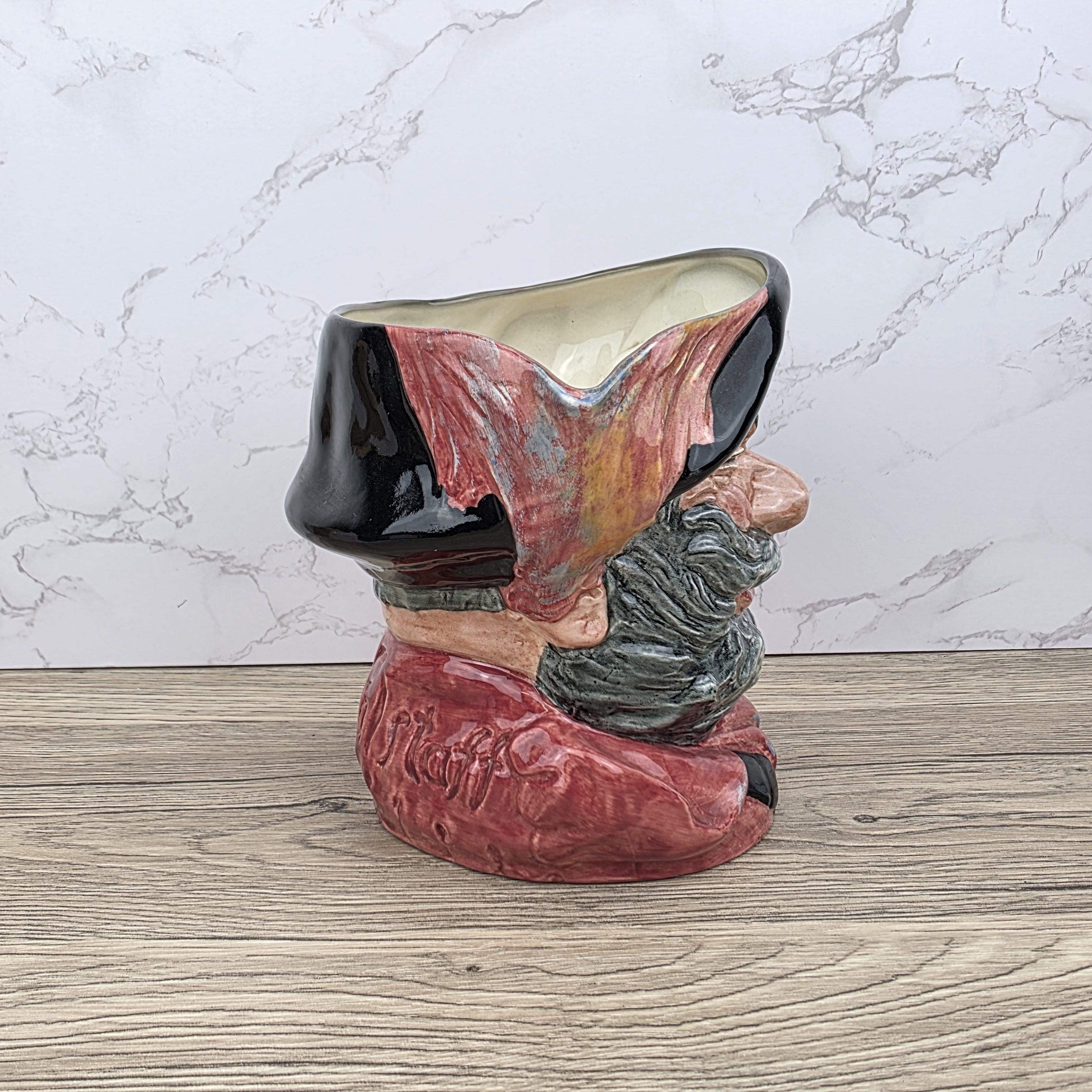 Falstaff Large Character Jug by Royal Doulton D6287 | Vintage English Pottery | 20th Century Ceramic