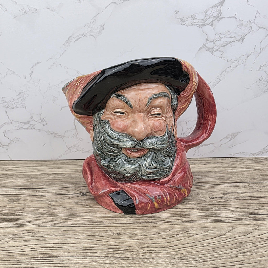 Falstaff Large Character Jug by Royal Doulton D6287 | Vintage English Pottery | 20th Century Ceramic