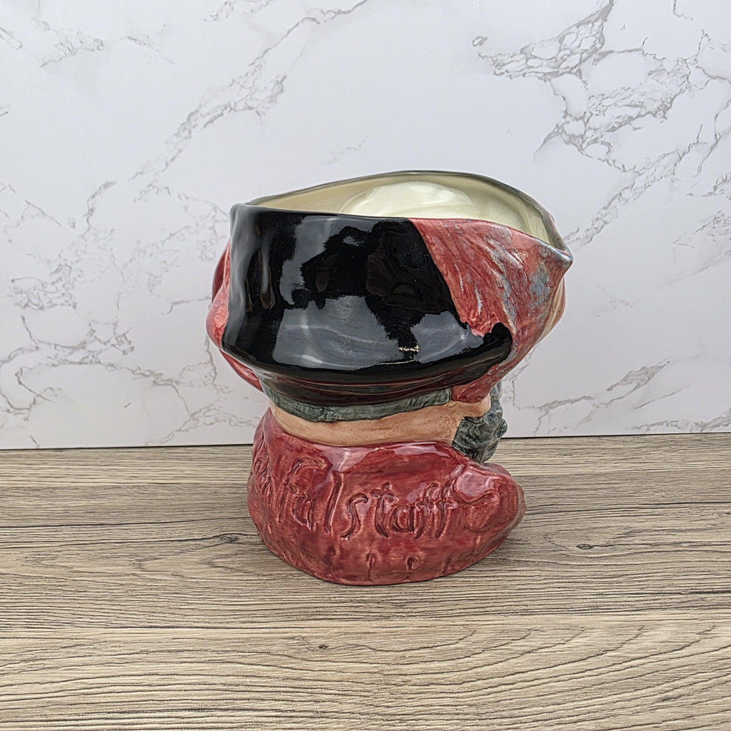 Falstaff Large Character Jug by Royal Doulton D6287 | Vintage English Pottery | 20th Century Ceramic