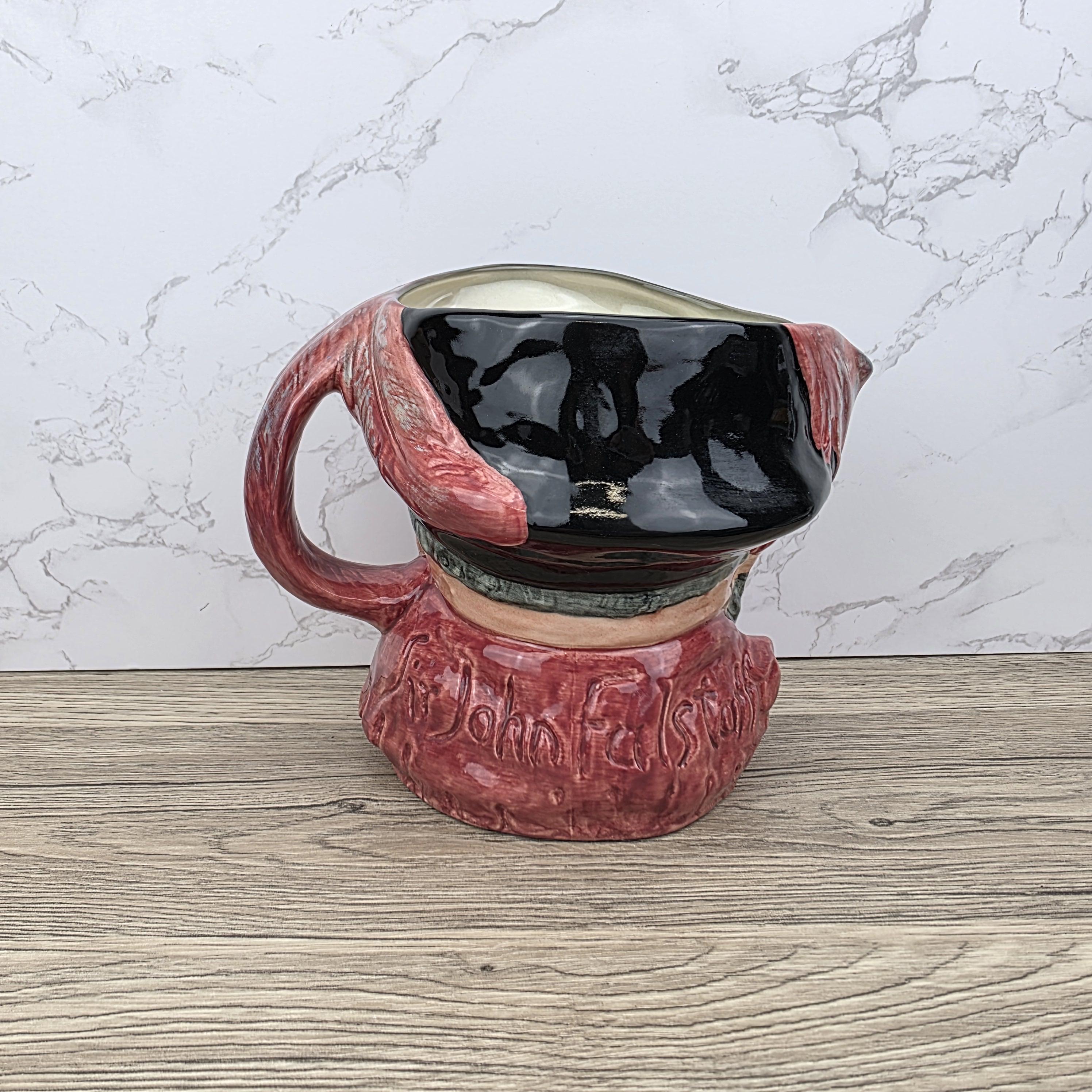 Falstaff Large Character Jug by Royal Doulton D6287 | Vintage English Pottery | 20th Century Ceramic