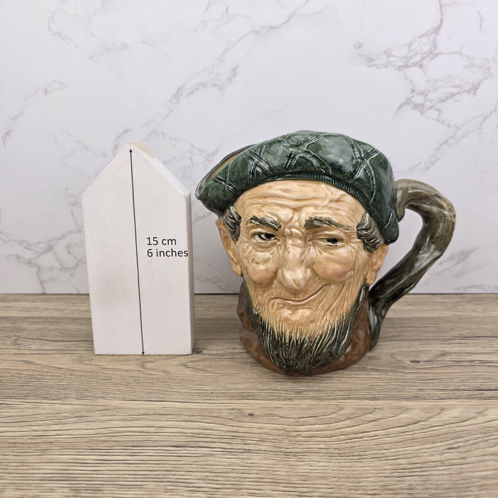 Long John Silver Large Character Jug D6386 by Royal Doulton | Vintage English Ceramic Collectible