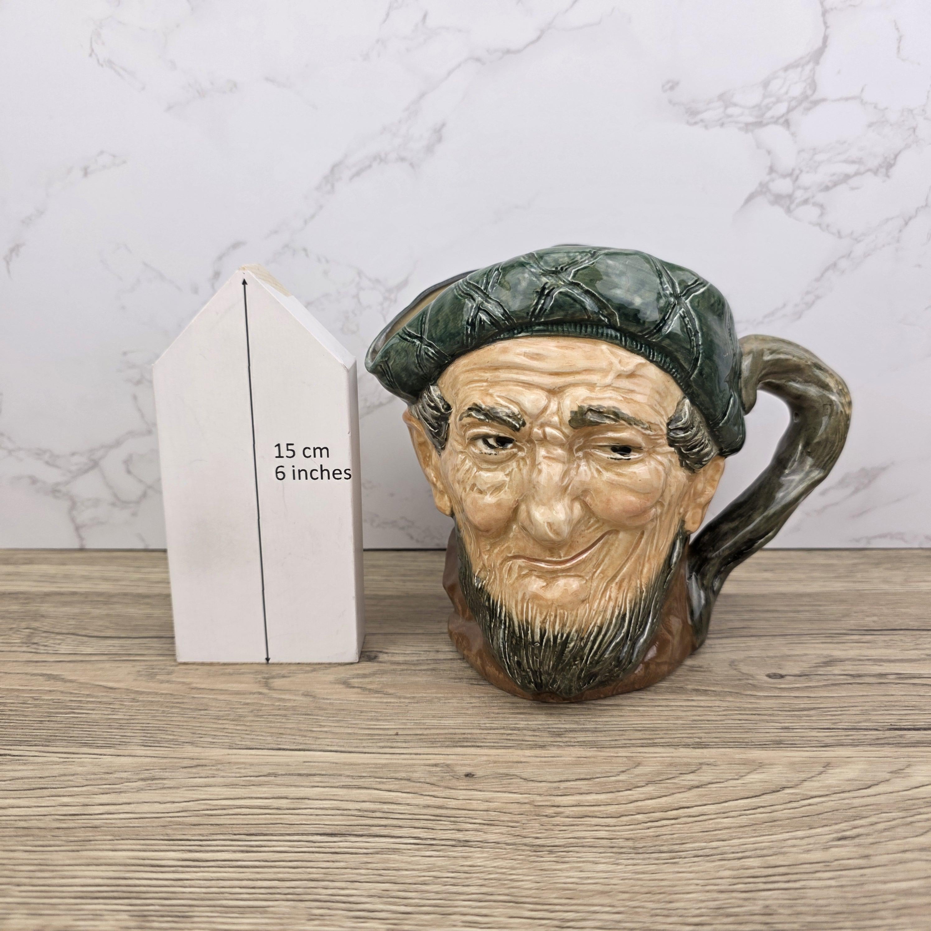Long John Silver Large Character Jug D6386 by Royal Doulton | Vintage English Ceramic Collectible