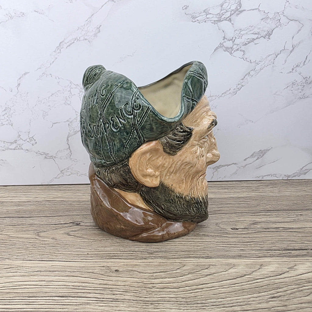 Long John Silver Large Character Jug D6386 by Royal Doulton | Vintage English Ceramic Collectible