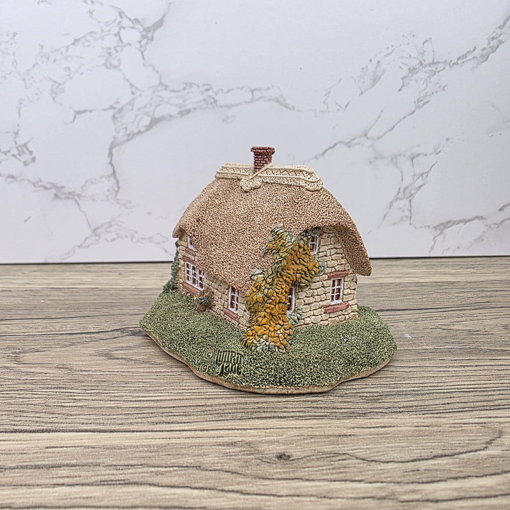 Vintage 1990 Lavender Cottage Lilliput Lane Collectors Club Special Piece In Original Box Decorative
