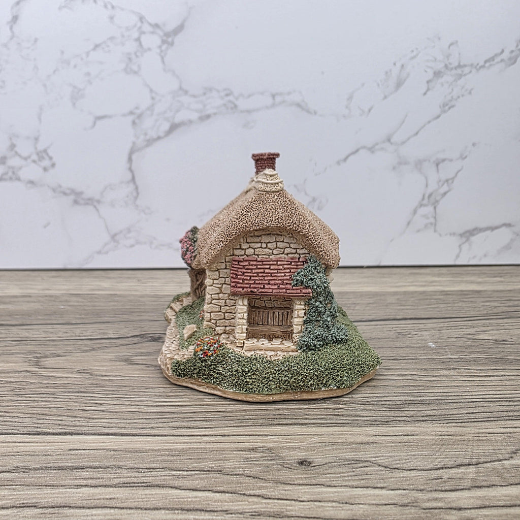 Vintage 1990 Lavender Cottage Lilliput Lane Collectors Club Special Piece In Original Box Decorative