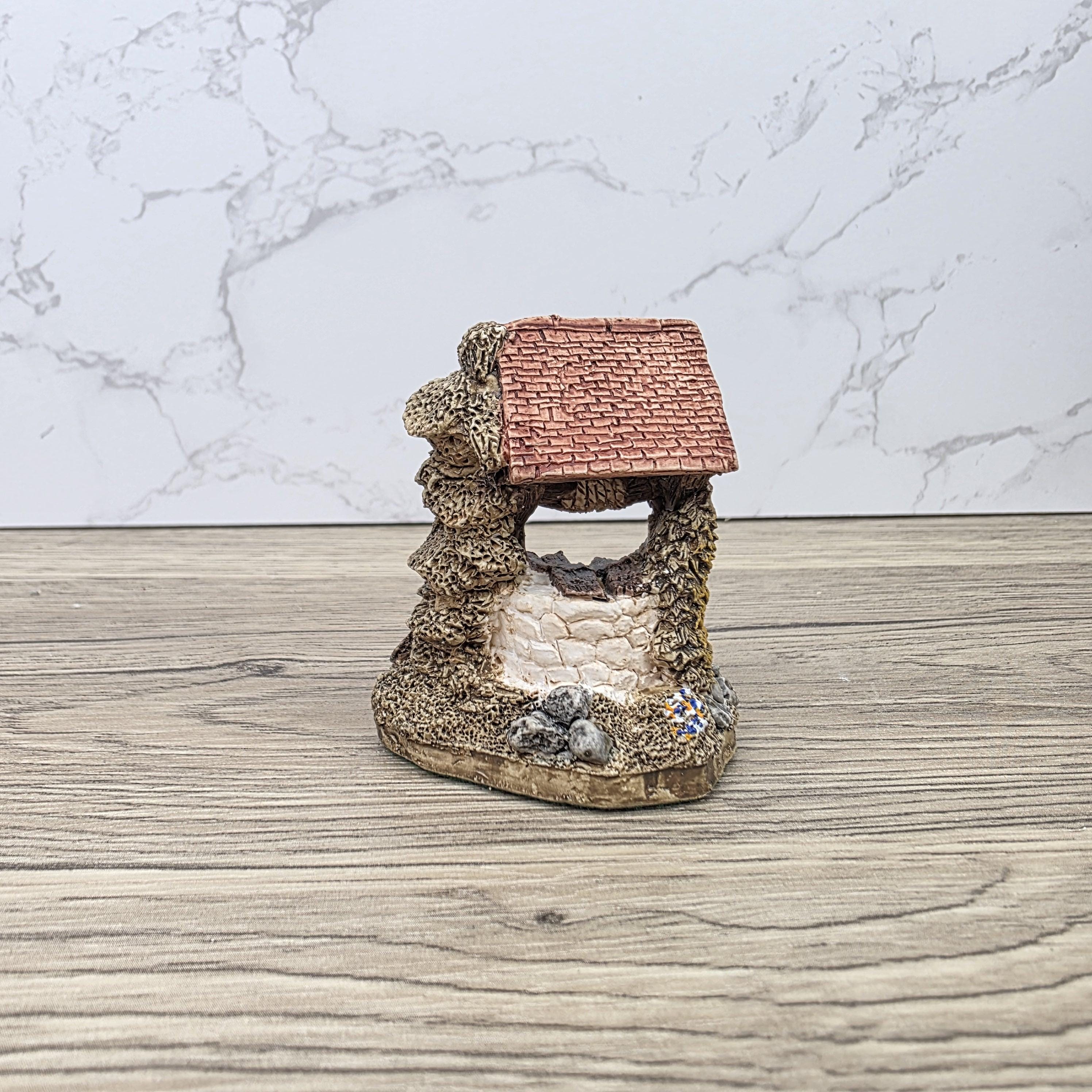 Vintage 1988 Lilliput Lane Wishing Well Collectors Club Figurine With Original Box England