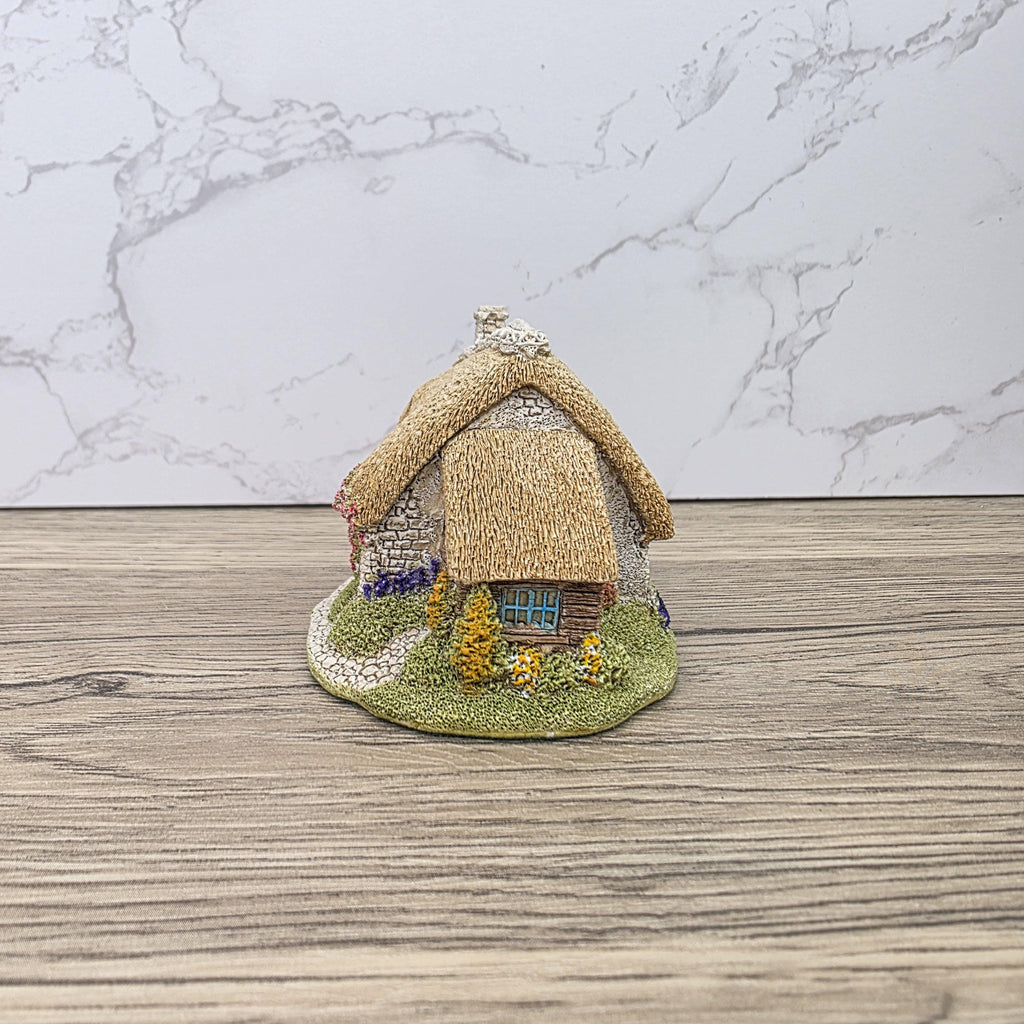 Lilliput Lane Puddlebrook 1991 Collectors Club Cottage | Handcrafted English Resin Thatched House Figurine