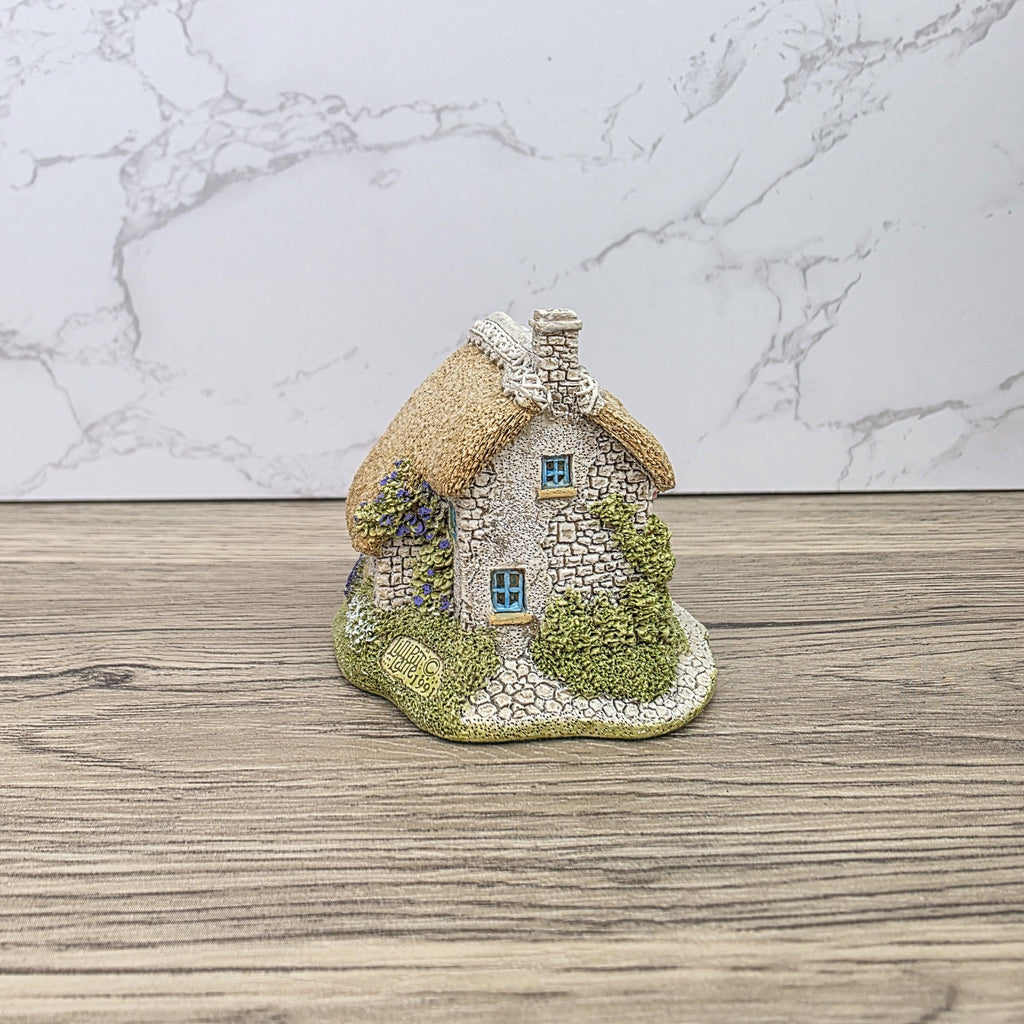 Lilliput Lane Puddlebrook 1991 Collectors Club Cottage | Handcrafted English Resin Thatched House Figurine