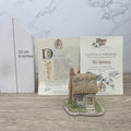 Lilliput Lane The Spinney Collectors Club 1993 Cottage Figurine With Box and Certificates