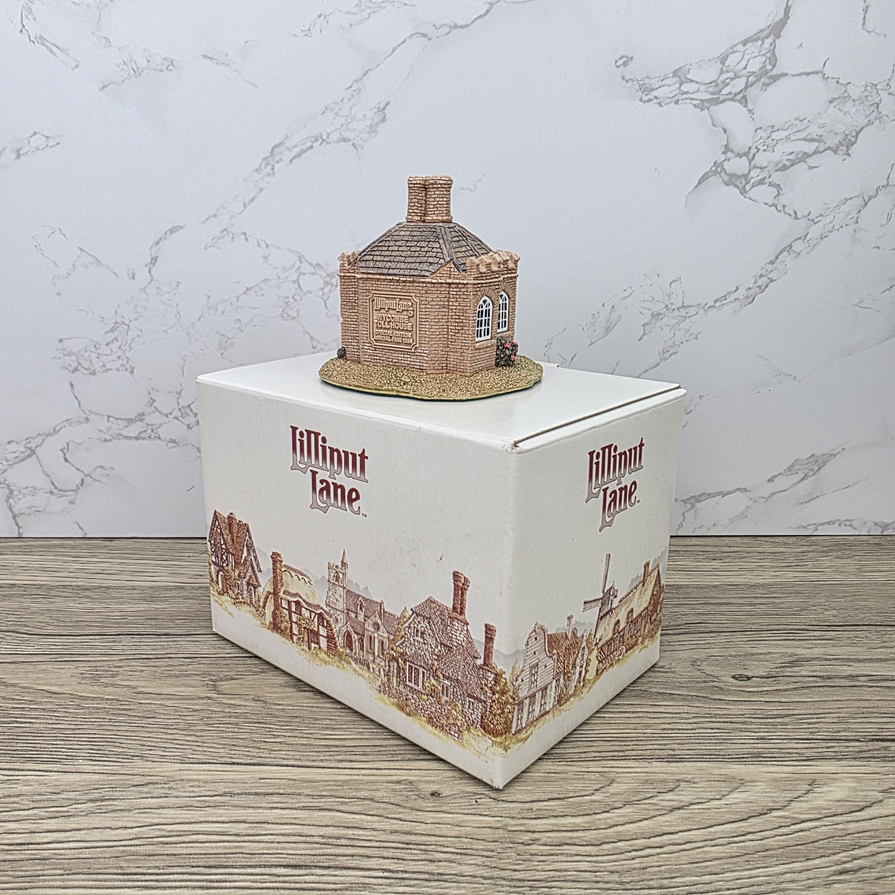 Lilliput Lane Wycombe Toll House 1994 Special Edition Figurine With Box and Certificates