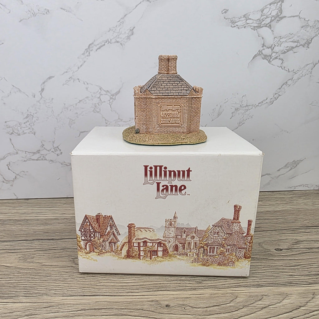 Lilliput Lane Wycombe Toll House 1994 Special Edition Figurine With Box and Certificates