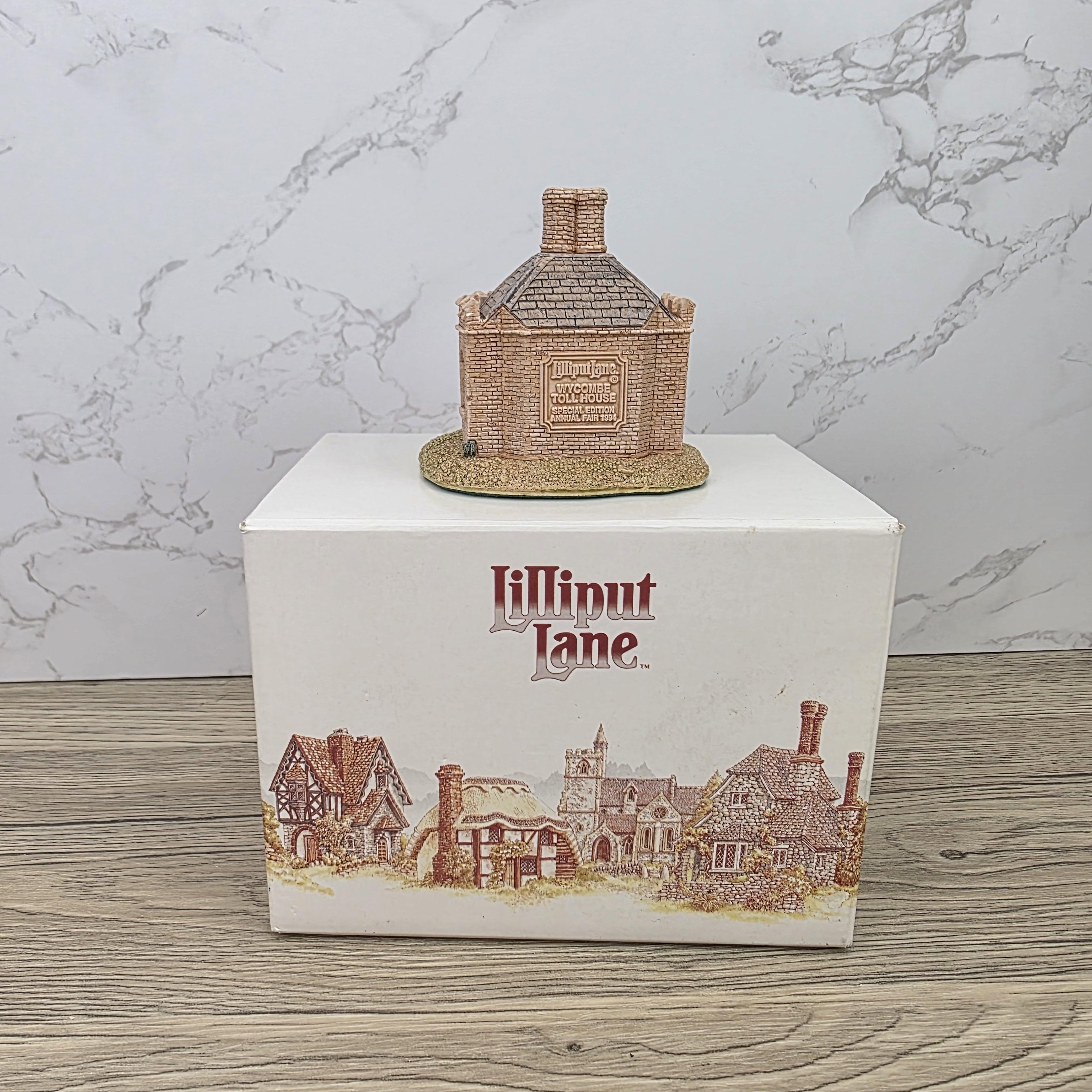 Lilliput Lane Wycombe Toll House 1994 Special Edition Figurine With Box and Certificates