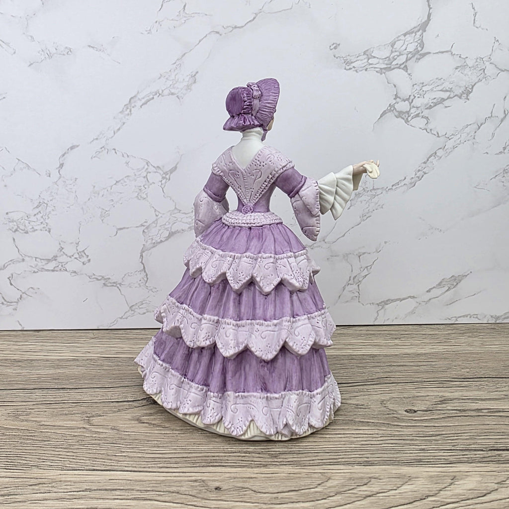 Wedgwood Exhibition 1851 Limited Edition Porcelain Lady Figurine No 342 Fine Vintage Collectible
