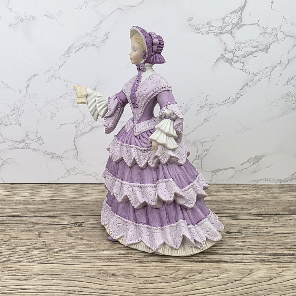 Wedgwood Exhibition 1851 Limited Edition Porcelain Lady Figurine No 342 Fine Vintage Collectible