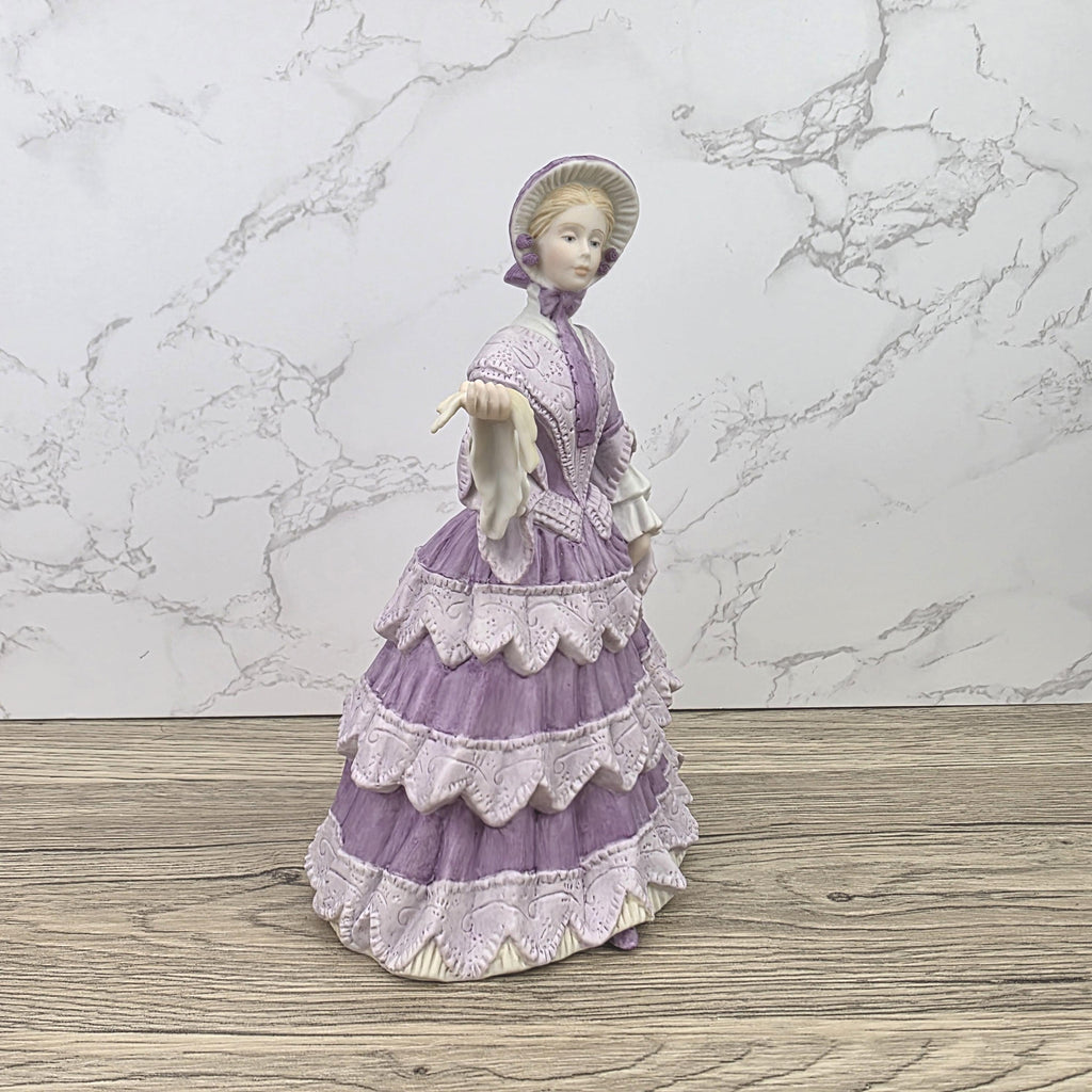 Wedgwood Exhibition 1851 Limited Edition Porcelain Lady Figurine No 342 Fine Vintage Collectible