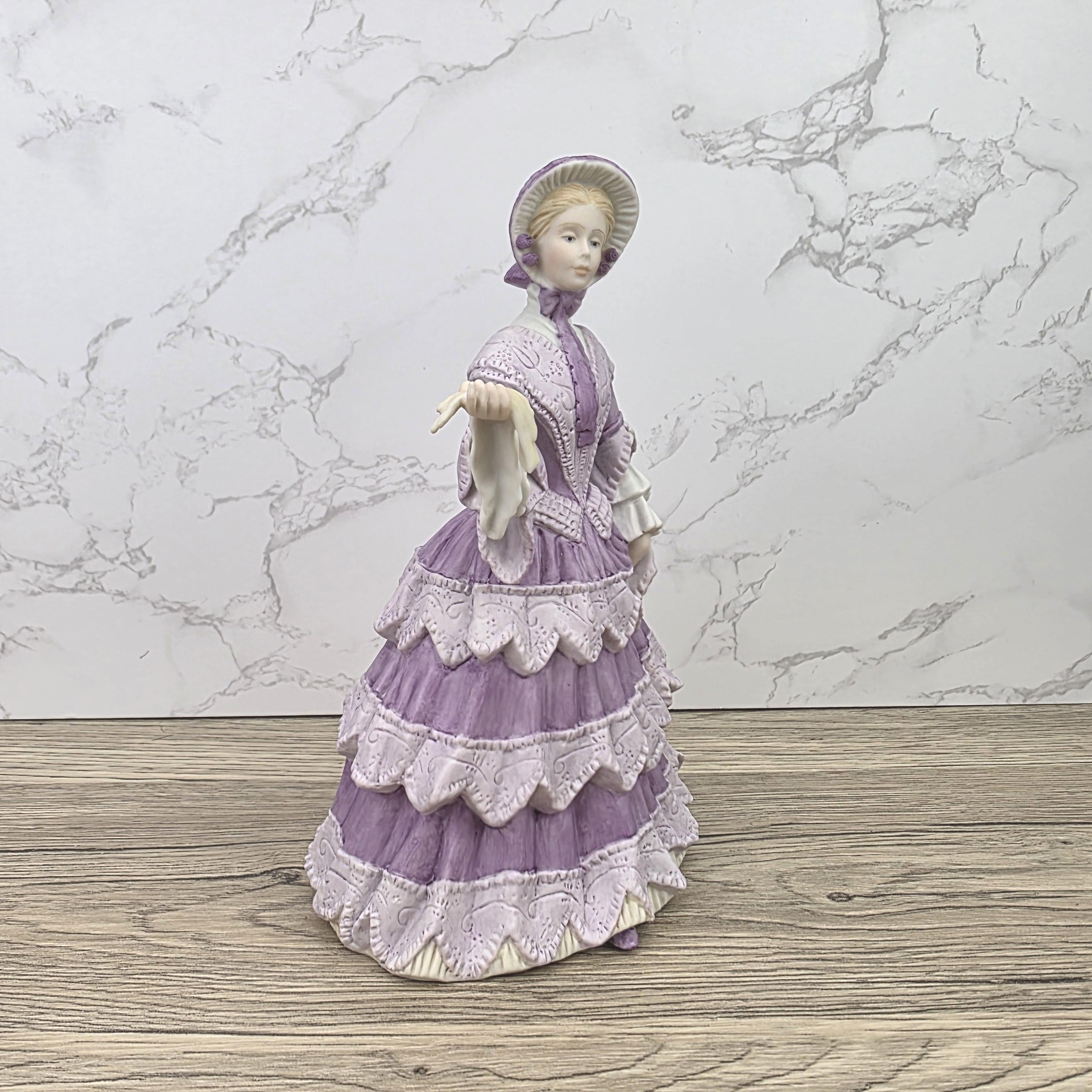 Wedgwood Exhibition 1851 Limited Edition Porcelain Lady Figurine No 342 Fine Vintage Collectible