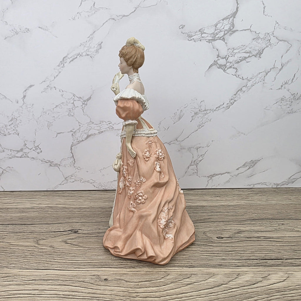 Wedgwood Royal Wedding Limited Edition Collectible Vintage Fine Porcelain Lady Figurine Number Made in England