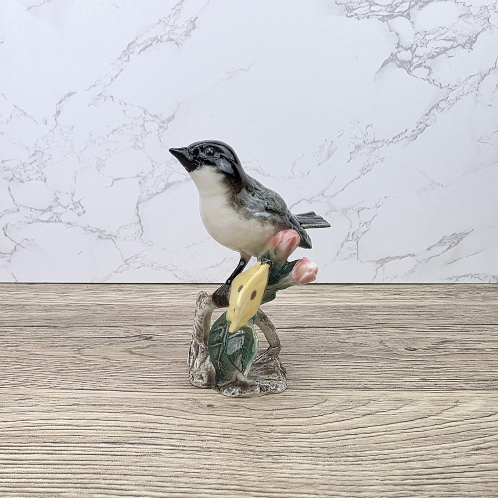 Vintage Goebel Hummel Bird Figurine Lang 3 1966 West Germany Hand Painted Porcelain Collectible Sculpture