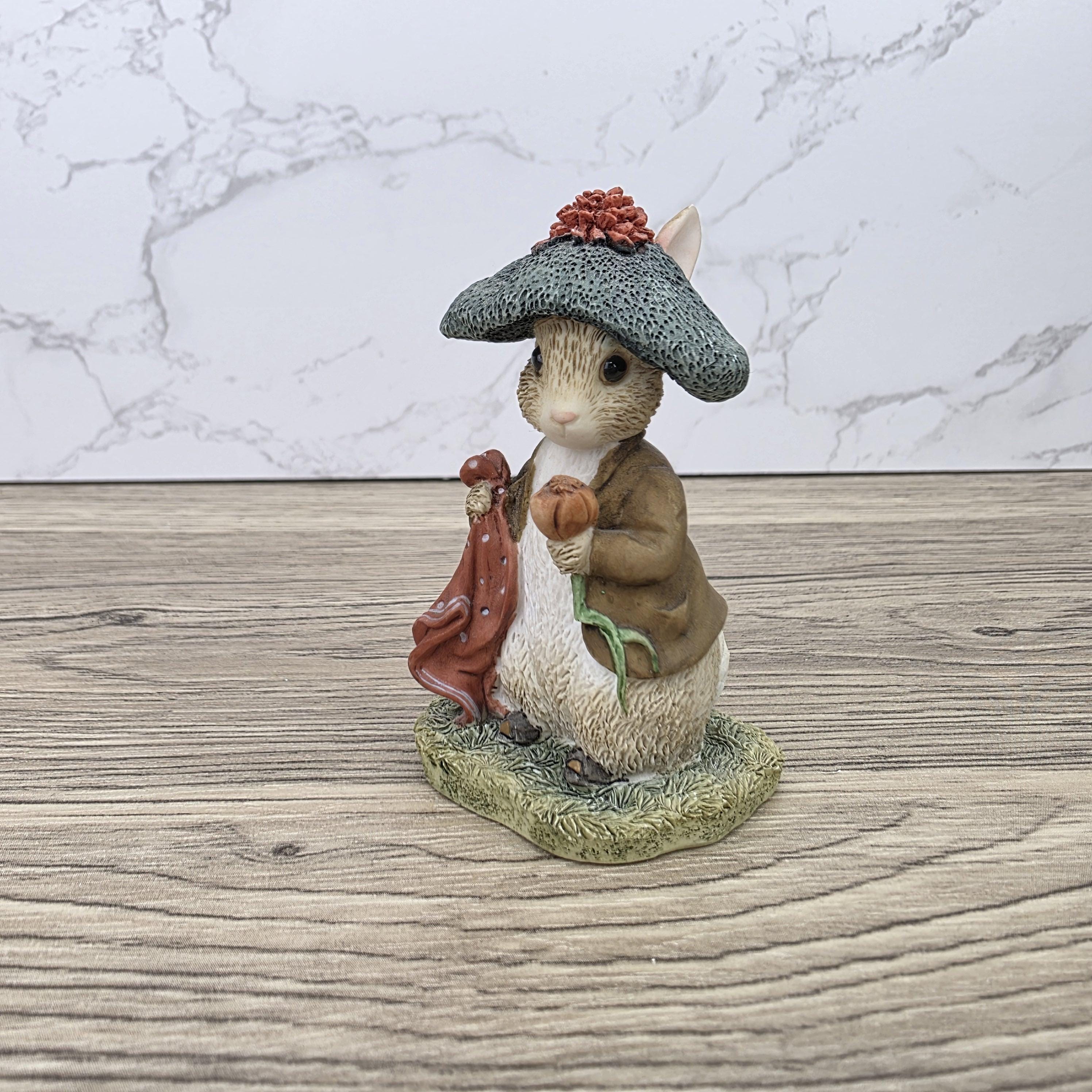 Beatrix Potter Benjamin Bunny Mini Figurine A1150 2001 Border Fine Arts Collectible Figure