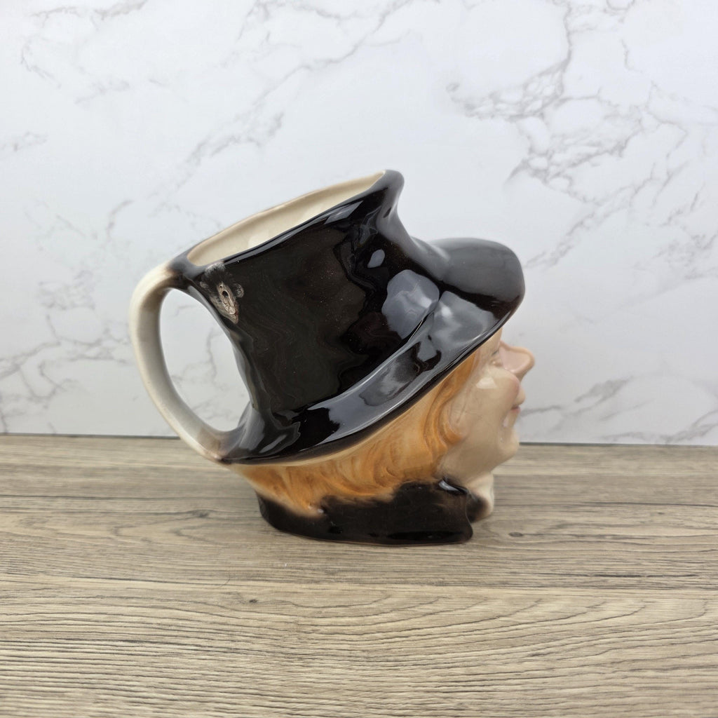 Artful Dodger Toby Jug, Vintage Kingston Pottery, Dickens Character Mug