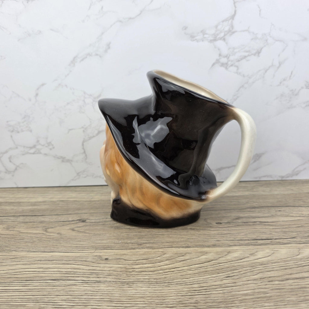 Artful Dodger Toby Jug, Vintage Kingston Pottery, Dickens Character Mug