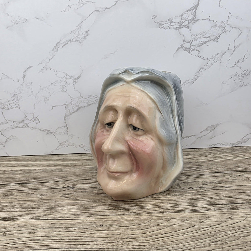 Vintage Miss Lavisham Character Jug, Charles Dickens Toby Pitcher
