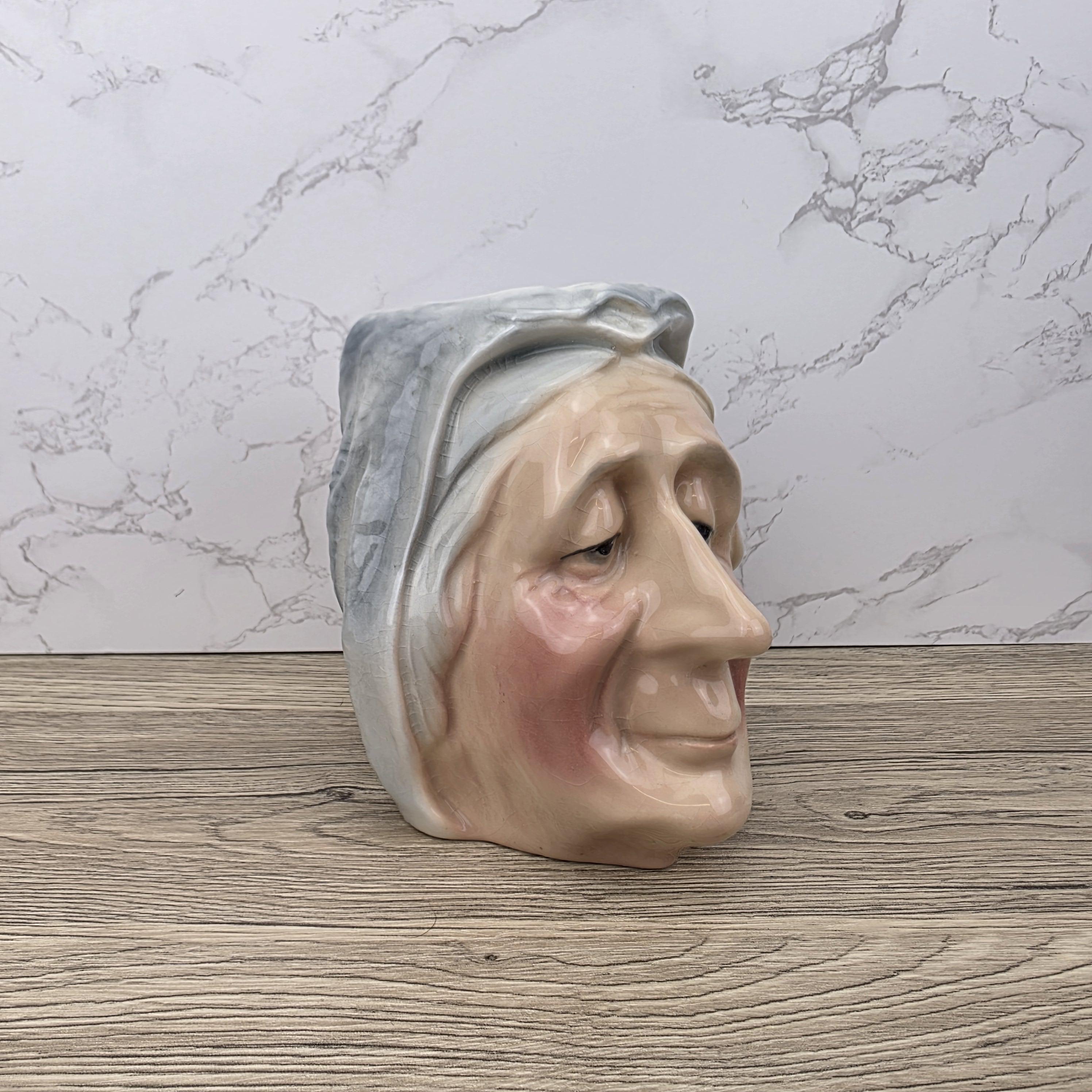 Vintage Miss Lavisham Character Jug, Charles Dickens Toby Pitcher