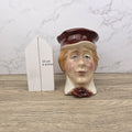 Vintage Kingston Pottery Toby Jug: Copperfield's Lad, Charles Dickens