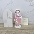 Coalport Sunday Best Fay Whittaker Limited Edition Girl With Teddy Porcelain Vintage Display Collectible