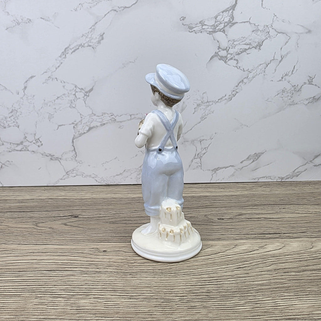 Ready to Fly Boy Figurine Vintage Coalport Faye Whittaker Limited Edition Bone China Collectible Figure