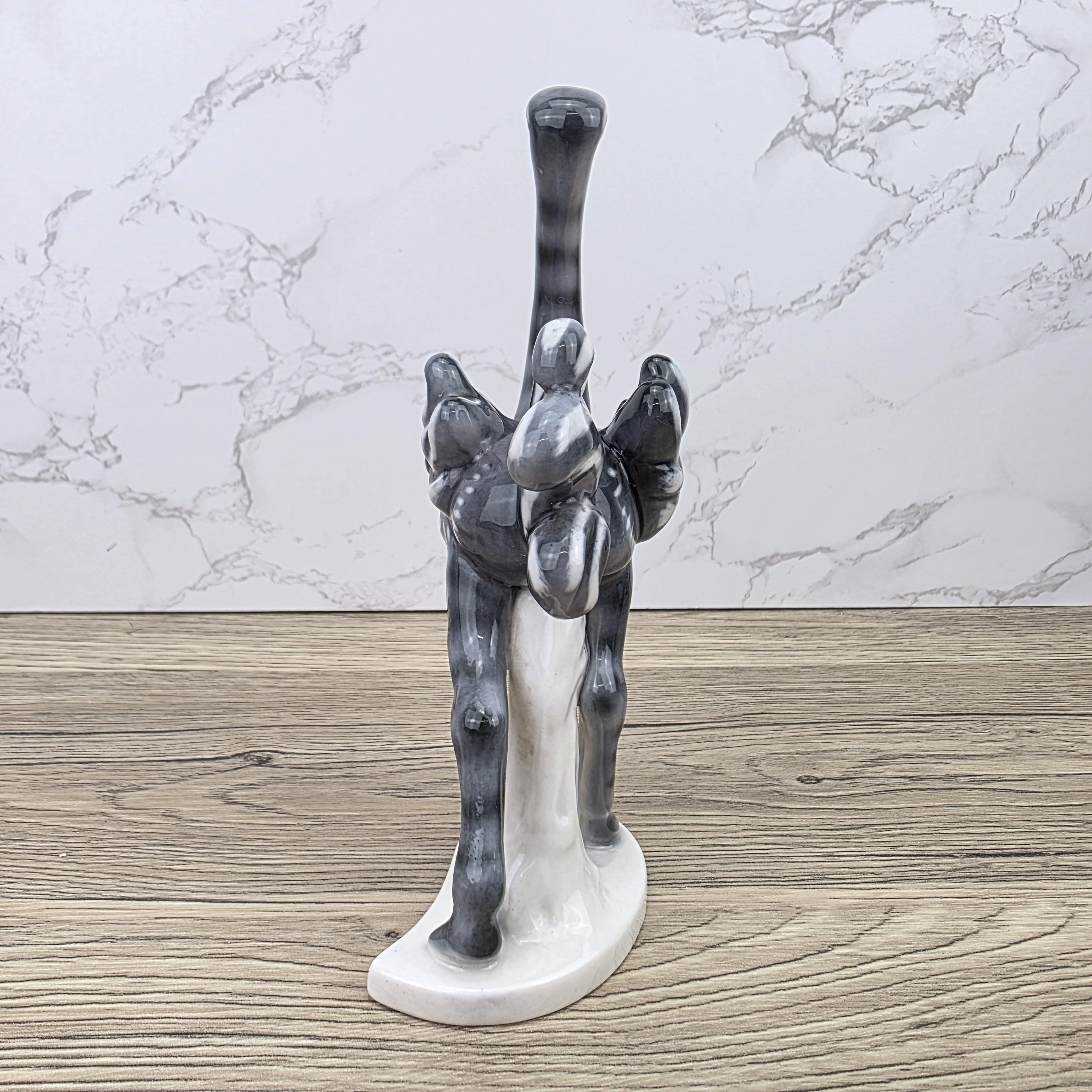 Goebel Ostrich Bird Figurine KT188 West Germany | 1973 Sculpted Ceramic Decor Piece Vintage Display