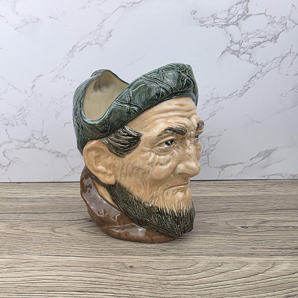 Long John Silver Large Character Jug D6386 by Royal Doulton | Vintage English Ceramic Collectible