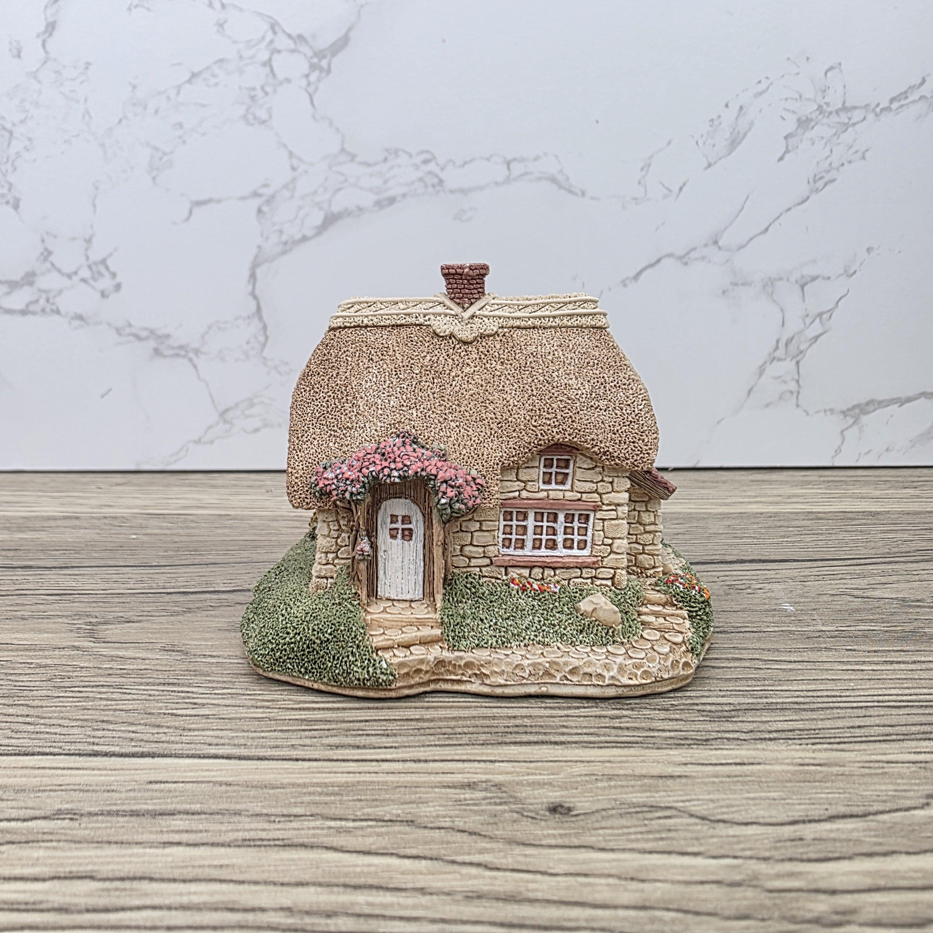 Vintage 1990 Lavender Cottage Lilliput Lane Collectors Club Special Piece In Original Box Decorative
