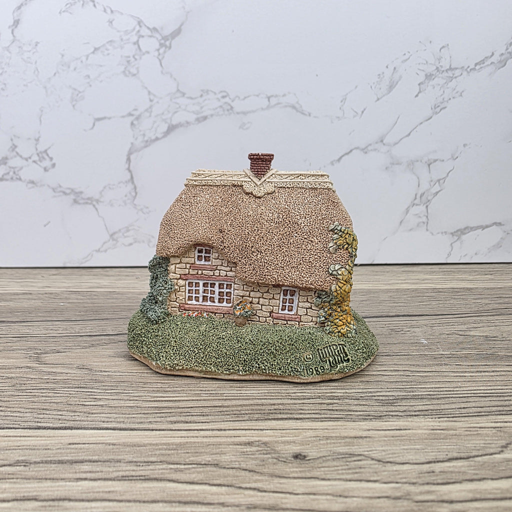 Vintage 1990 Lavender Cottage Lilliput Lane Collectors Club Special Piece In Original Box Decorative
