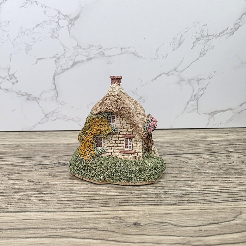 Vintage 1990 Lavender Cottage Lilliput Lane Collectors Club Special Piece In Original Box Decorative