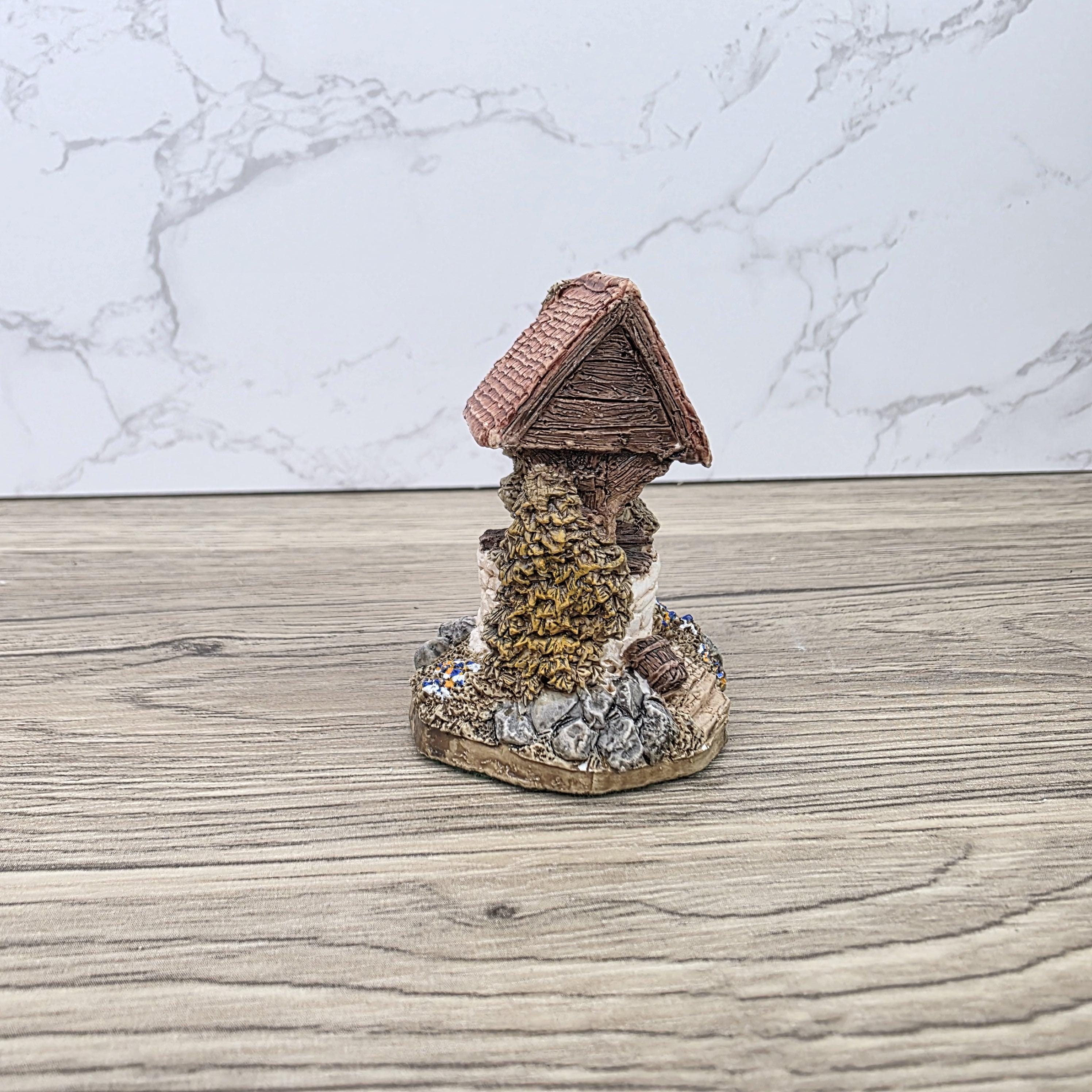 Vintage 1988 Lilliput Lane Wishing Well Collectors Club Figurine With Original Box England
