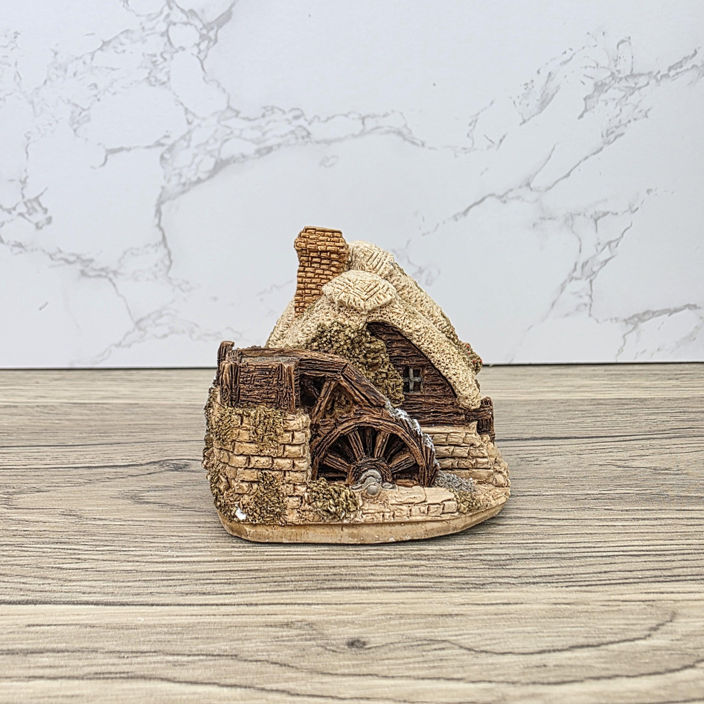 Lilliput Lane Watermill Cottage Figurine | Handcrafted English Resin Model with Original Deeds & Box