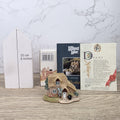 Lilliput Lane Applejack Cottage 1994 Figurine | Handcrafted English Resin Thatched House Miniature