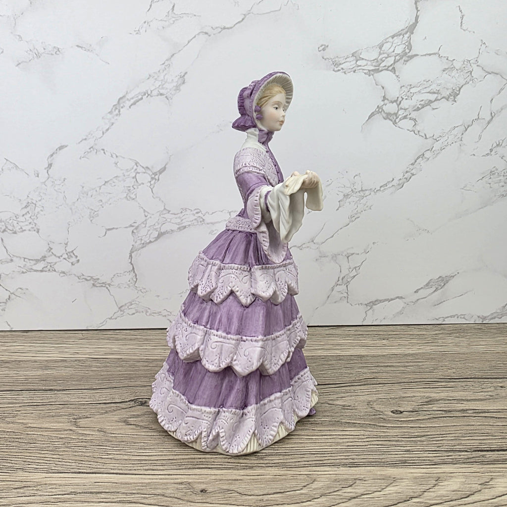 Wedgwood Exhibition 1851 Limited Edition Porcelain Lady Figurine No 342 Fine Vintage Collectible