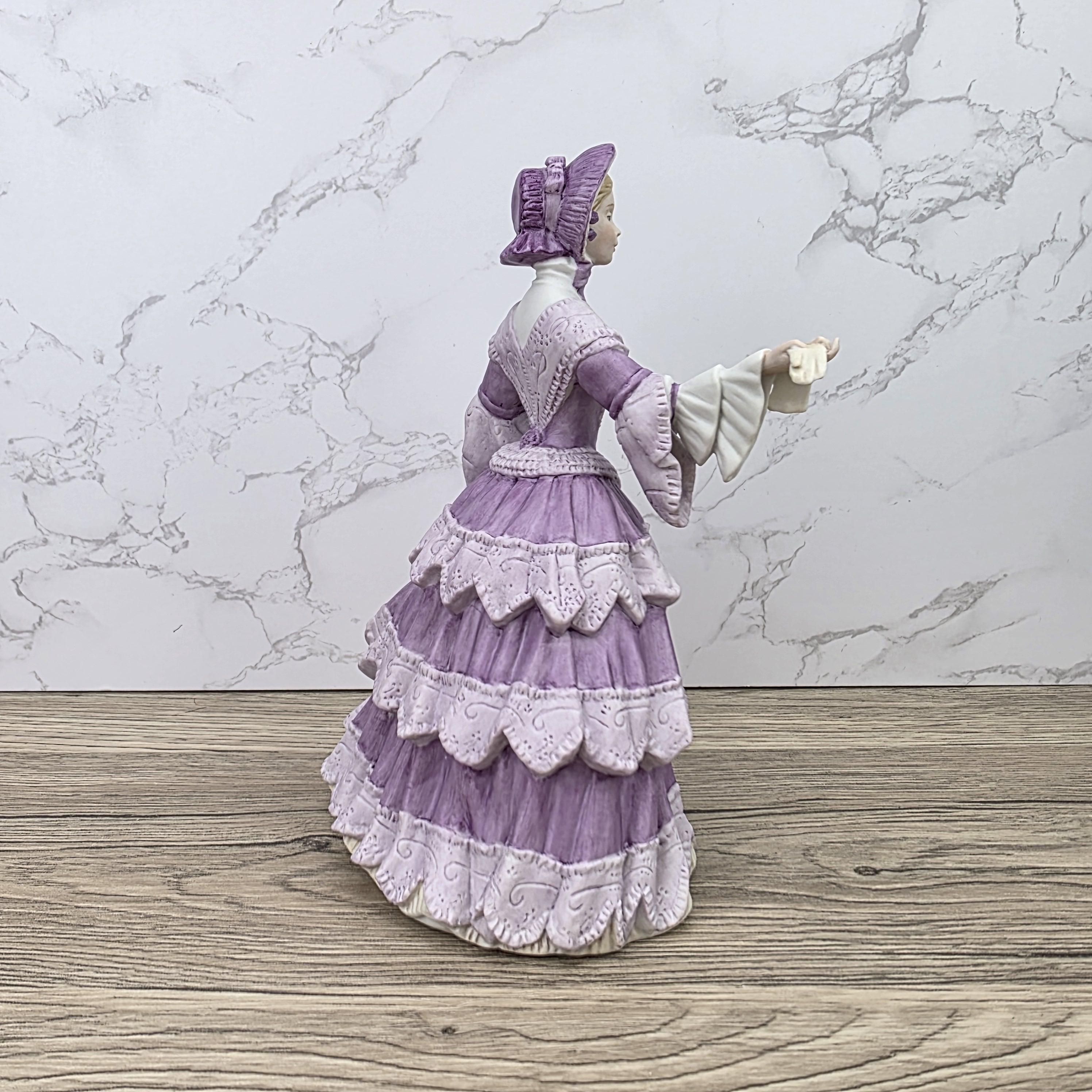Wedgwood Exhibition 1851 Limited Edition Porcelain Lady Figurine No 342 Fine Vintage Collectible