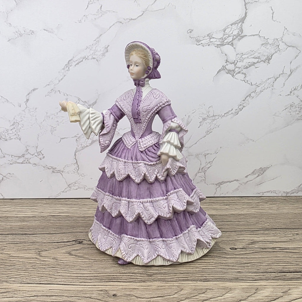 Wedgwood Exhibition 1851 Limited Edition Porcelain Lady Figurine No 342 Fine Vintage Collectible