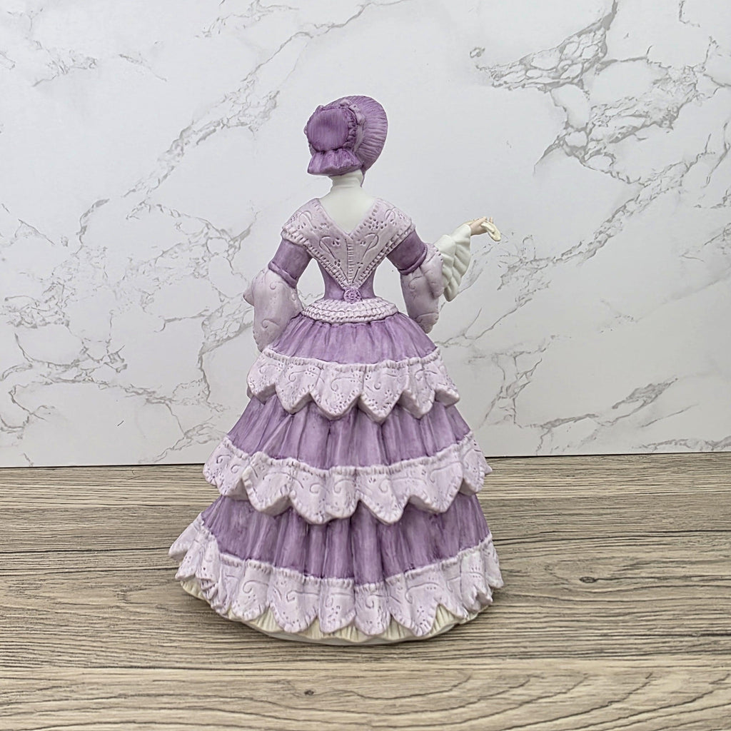 Wedgwood Exhibition 1851 Limited Edition Porcelain Lady Figurine No 342 Fine Vintage Collectible