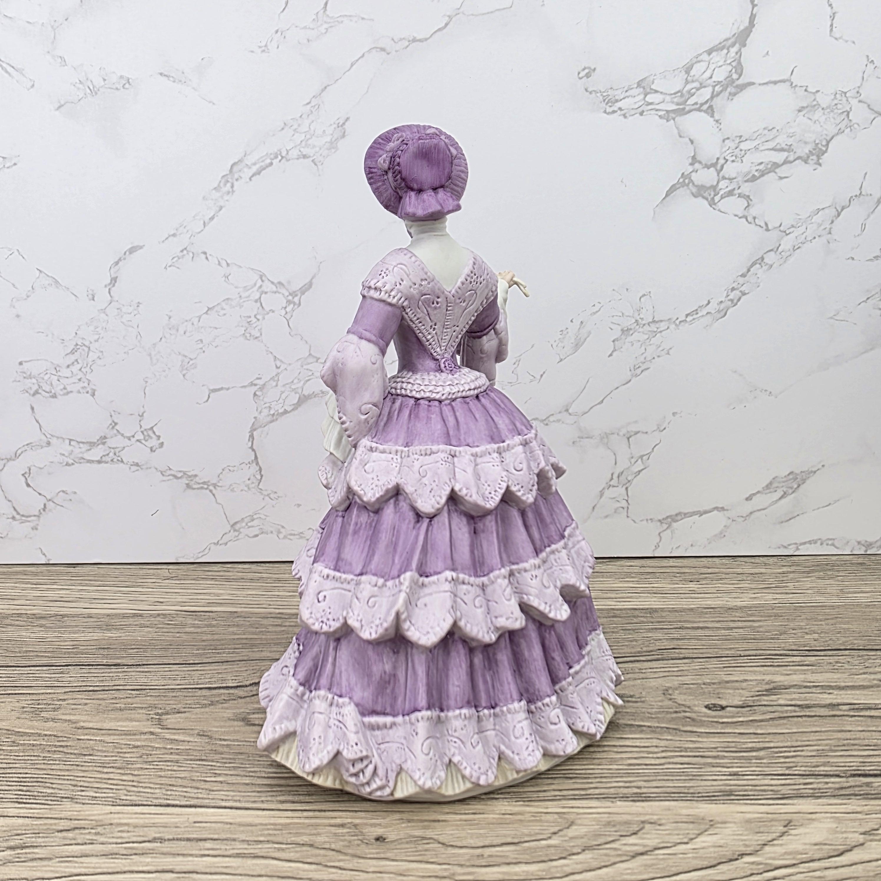 Wedgwood Exhibition 1851 Limited Edition Porcelain Lady Figurine No 342 Fine Vintage Collectible